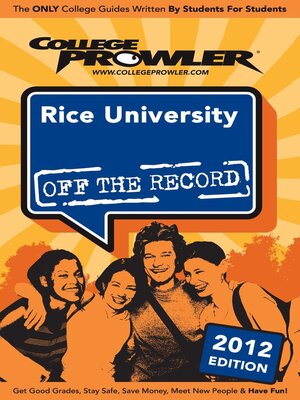 cover image of Rice University 2012
